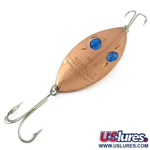 Horrocks-Ibbotson Wobbler Lepel, Koper / Blauw, 23g, Kralen, #5870