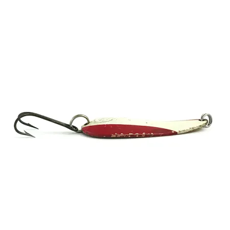 Eppinger Dardevle Imp Lepel, Rood/Wit/Koper, 11g, Koperen rug, #5873