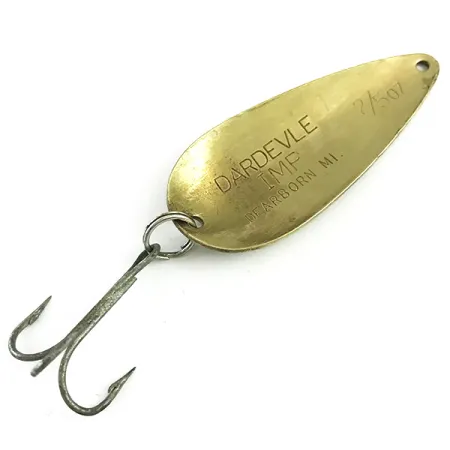 Eppinger Dardevle Imp Lepel, Messing, 11g, Dearborn MI, #5874