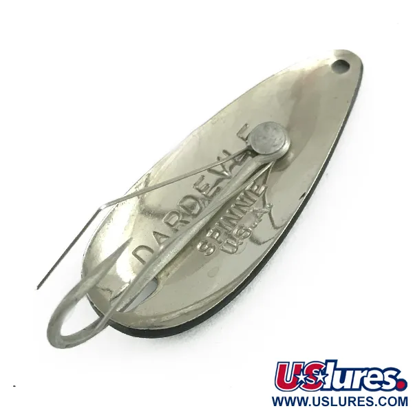 Eppinger Weedless Dardevle Spinnie Lepel, Zwart/Wit, 9g, #5876