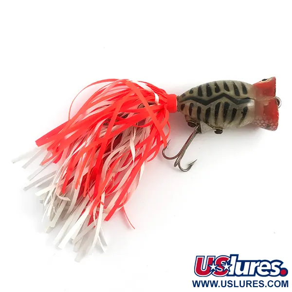 Herter's Indian Dancer, Rood / Zwart / Grijs, 9g, Popper #5879