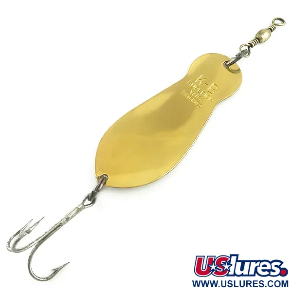 K-B Bait K-B Spoon 3 Lepel, Messing, 25g, Superior-stempel, #5882
