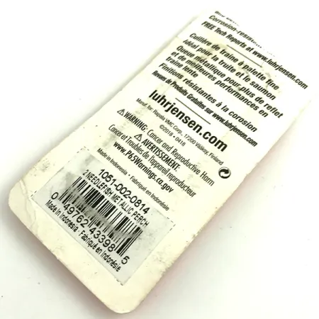 Luhr Jensen Needlefish 2 Lepel, Fire Tiger, 3g, Flipperstaart, #5889