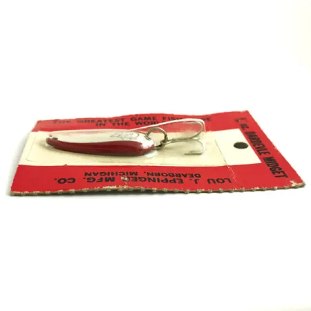 Eppinger Dardevle Midget Lepel, Rood/Wit, 6g, Vintage, #5894
