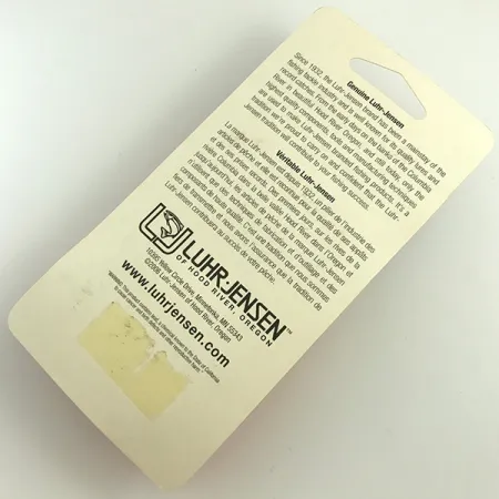 Luhr Jensen Loco 3 Lepel, Goud, 17g, Gehamerd, #5895