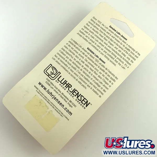 Luhr Jensen Loco 3 Lepel, Goud, 17g, Gehamerd, #5895