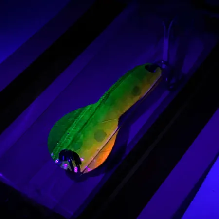 Luhr Jensen Loco 1 Lepel, Koper/Groen, 4g, Gehamerd, #5945