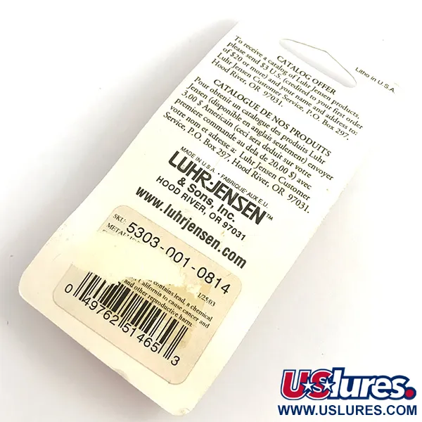 Luhr Jensen Loco 1UV Lepel, Baars, 4g, UV-actief, #5900