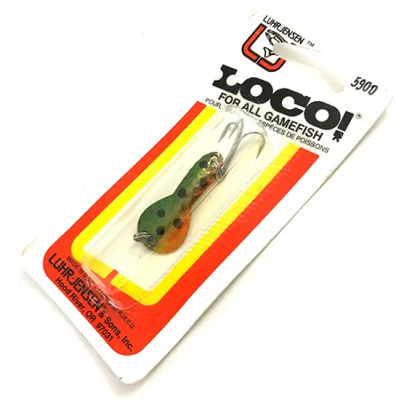 Luhr Jensen Loco 1UV Lepel, Baars, 4g, UV-actief, #5900