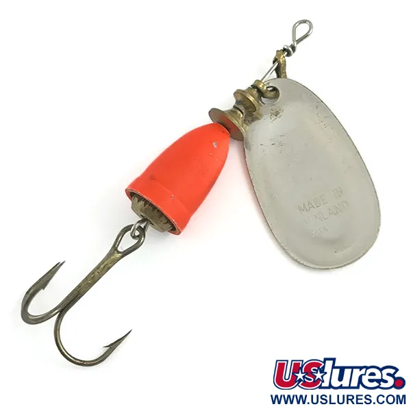 Blue Fox Super Vibrax 3 UV Spinner, Zilver, 8g, UV-Actief, #5928