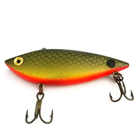 Cotton Cordell TH Spot UV Lipless Crankbait, Groen/Oranje, 14g, UV, #5935
