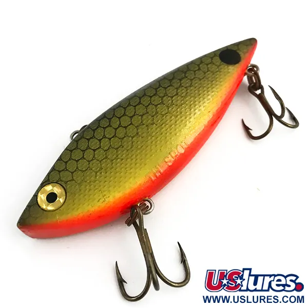Cotton Cordell TH Spot UV Lipless Crankbait, Groen/Oranje, 14g, UV, #5935