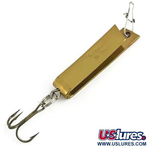 South Bend Super-Duper 502 Lepel, Goud/Rood, 2,5g, Klassiek, #5952