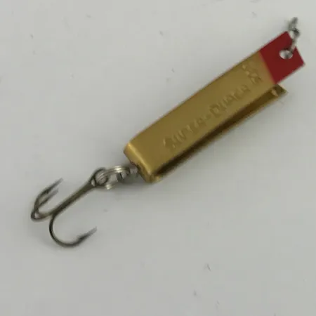 South Bend Super-Duper 502 Lepel, Goud/Rood, 2,5g, Klassiek, #5952