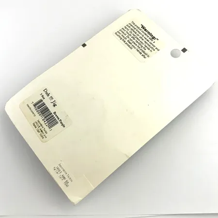 DUH Ultimate Weedless Jig UV Wierloze jig, Bruin / Rood, 12g, UV, #6294