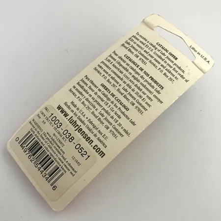 Luhr Jensen Krocodile Die #3 UV Lepel, Regenboogforel, 10g, #5958