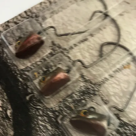 DUH!!! Head Jigkoppen Set, Zwart/Groen Metallic, 14g, Offset Haak, #5965