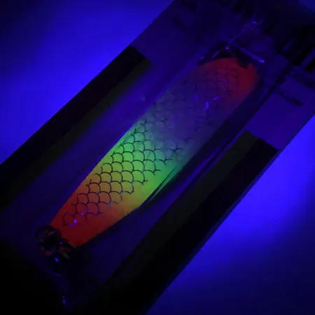 Luhr Jensen Krocodile Die #4 Lepel, Rainbow, 19g, Wartel, #1003-058-0486