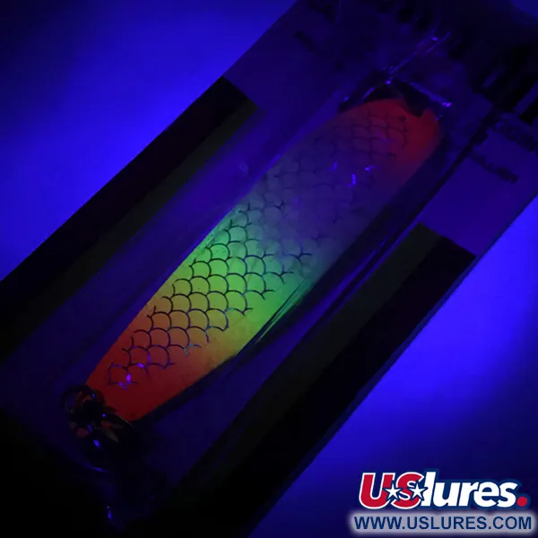 Luhr Jensen Krocodile Die #4 Lepel, Rainbow, 19g, Wartel, #1003-058-0486