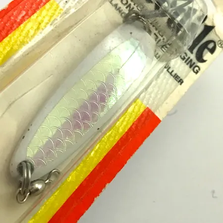 Luhr Jensen Krocodile Die #3 Lepel, White Pearl, 14g, #5970