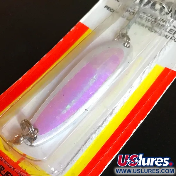 Luhr Jensen Krocodile Die #3 Lepel, White Pearl, 14g, #5970