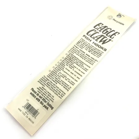 Eagle Claw Snelled Hooks 2 Onderlijnhaken, Brons, 6 st., #5973