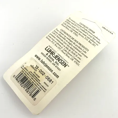 Luhr Jensen Loco 2 Lepel, Parelmoer Wit/Hologram, 7g, #5974