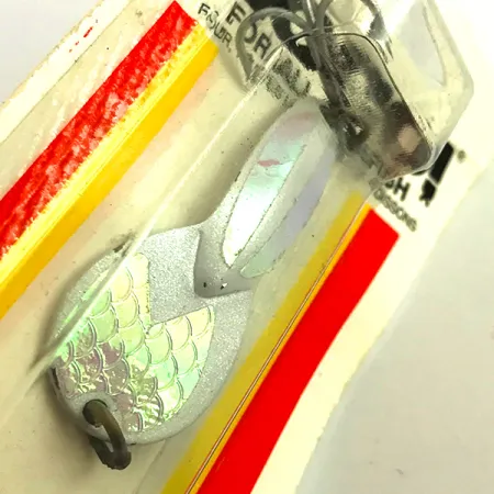 Luhr Jensen Loco 2 Lepel, Parelmoer Wit/Hologram, 7g, #5974