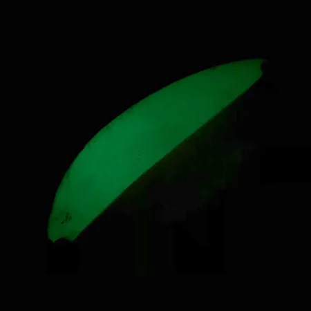 Seneca Little Cleo (Hula Girl) Glow Lepel, Wit/Oranje/Nikkel, 14g, #5978