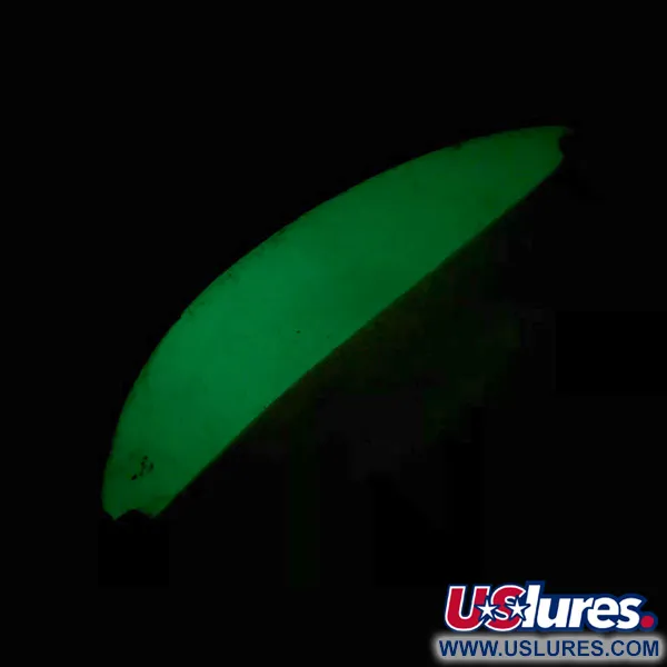 Seneca Little Cleo (Hula Girl) Glow Lepel, Wit/Oranje/Nikkel, 14g, #5978