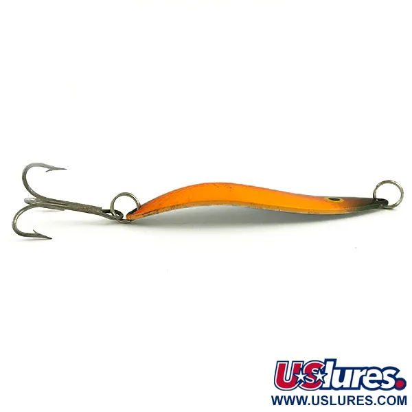 Red Eye Lures The Perfect Minnow Lepel, Oranje/Bruin, 14g, UV, #6004