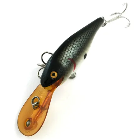 Rebel Double Deep Shad Plug, Gray Natural, 11g, Dieploper, #6018