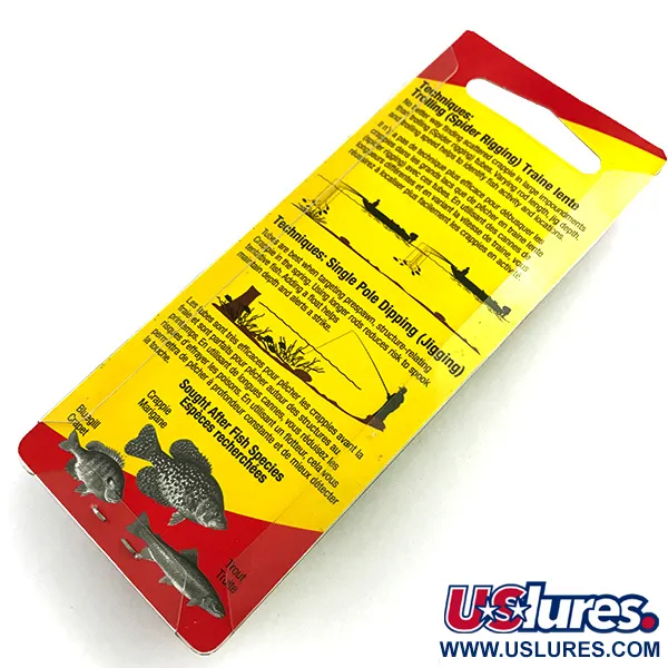 Johnson Crappie Buster UV Tube, Groen/Chartreuse, 4.5cm, UV, #6020