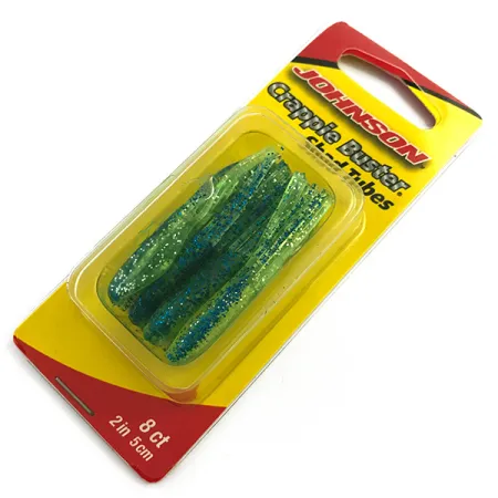 Johnson Crappie Buster Shad Tubes UV softbait