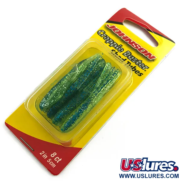 Johnson Crappie Buster Shad Tubes UV softbait