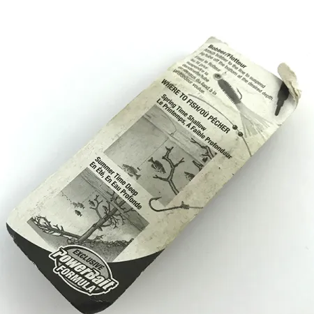 Berkley Atomic Pulse Tube softbait, Zwart/Grijs, 4cm, PowerBait #6022