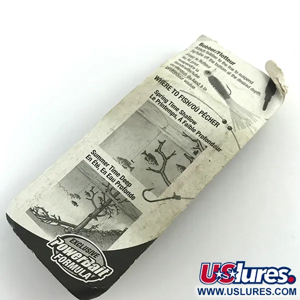 Berkley Atomic Pulse Tube softbait, Zwart/Grijs, 4cm, PowerBait #6022