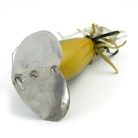 Creme Weedless Du-Dad Anti-wier Kunstaas, Baars, 11g, Metalen Lip, #6033