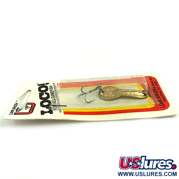 Luhr Jensen Loco 1 Lepel, Goud, 4g, Prism Lite, #6052