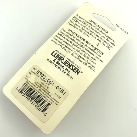 Luhr Jensen Loco 1 Lepel, Goud, 4g, Prism Lite, #6052