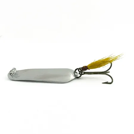 Pflueger Limper #4 Lepel, Nikkel / Geel, 14g, Gevederde Dreg, #6060