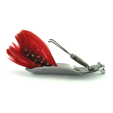 Pflueger Chum 3 Wierloze Lepel, Nikkel / Rood, 14g, wierloos, #6062
