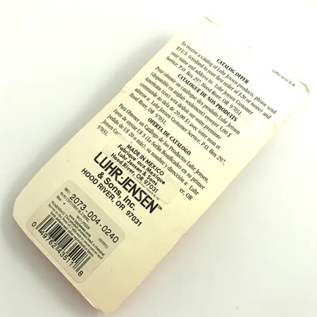 Luhr Jensen Tee Spoon Spinner, Groen/Neon Geel, 14g, UV, #6069