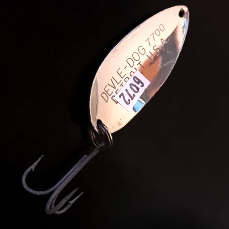 Eppinger Dardevle Devle Dog 7700 Lepel, Nikkel/Blauw, 14g, #6072