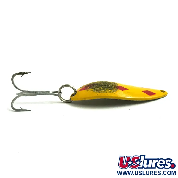 Dardevle Devle Dog 7700 Lepel, Five of Diamonds, 14g, Messing, #6073