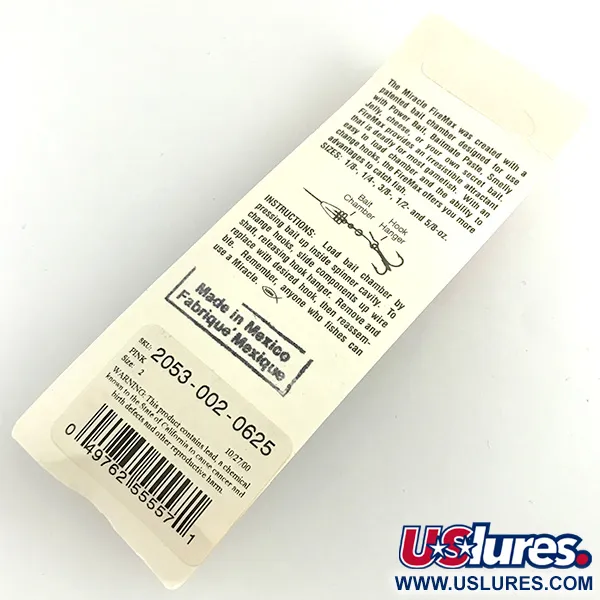 Luhr Jensen Fire Max Miracle 2 Spinner, Nickel / Pink, 7g, Aaskamer, #6253