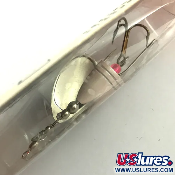 Luhr Jensen Fire Max Miracle 2 Spinner, Rood/Parelmoer, 7g, #6080