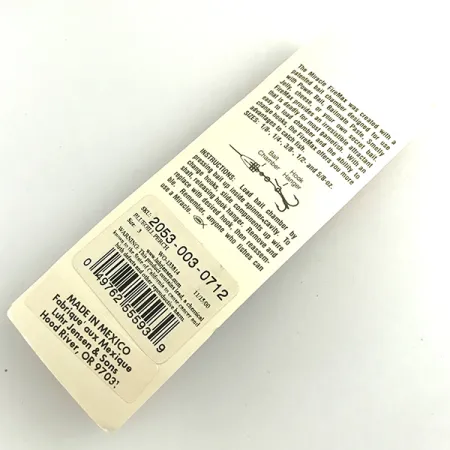 Luhr Jensen Fire Max Miracle 2 Spinner, Goud, 7g, Lokstofkamer, #6083