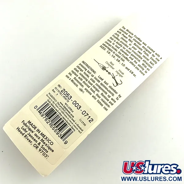 Luhr Jensen Fire Max Miracle 3 Spinner, Golden Perch, 11g, #6082