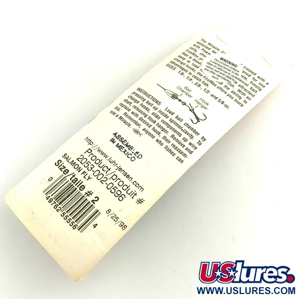 Luhr Jensen Fire Max Miracle 2 Spinner, Goud, 7g, aaskamer, #6121